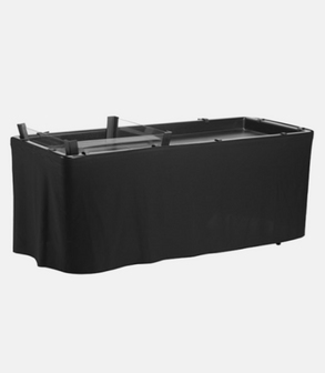 Table Ice noir + jupe + accessoires