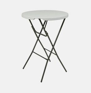 Table Pliante mange-debout Ø 80 cm