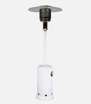  Chauffage parasol blanc gaz 