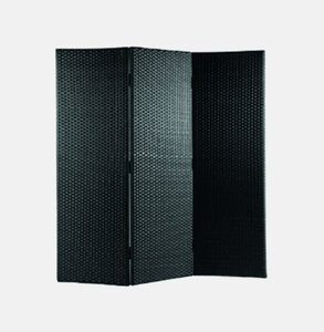 Paravent tressé 3 volets de 75 cm