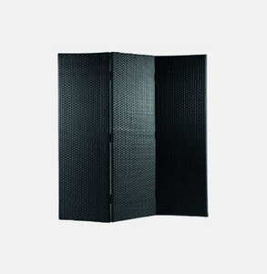 Paravent tressé 3 volets de 60 cm H