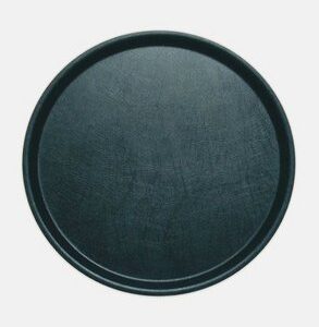 Plateau de service limonadier rond
