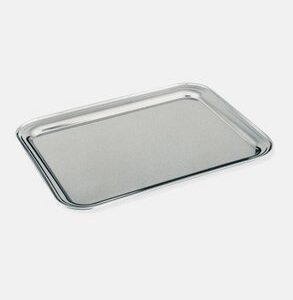 Plateau inox rectangle Sancy 35 x 4