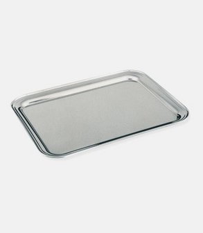 Plateau inox rectangle Sancy 35 x 4