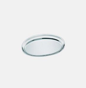 Plat inox Torpilleur 45 x 30 cm