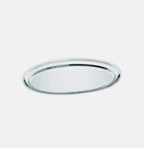 Plat inox Torpilleur 34 x 22 cm
