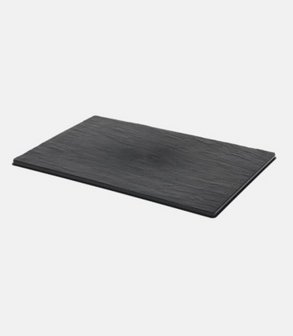 Plateau imitation ardoise plastique
