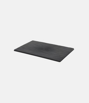 Plateau imitation ardoise plastique