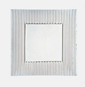 Plat en verre carré Hannong 30 x 30