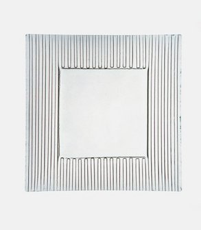 Plat en verre carré Hannong 30 x 30