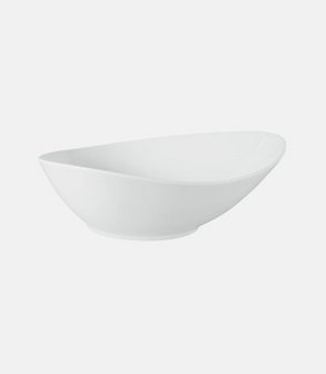 Saladier porcelaine asymetrique Ass