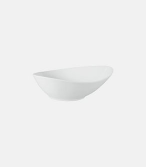 Saladier porcelaine asymetrique Ass