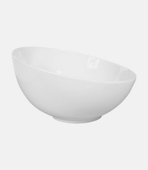 Saladier porcelaine asymetrique Ran
