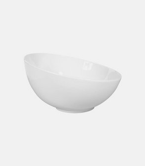 Saladier porcelaine asymetrique Ran