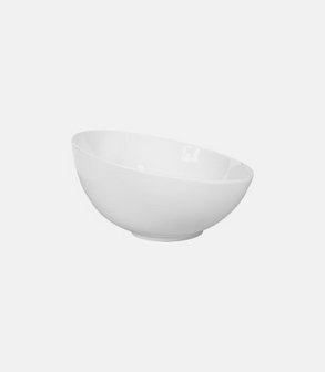 Saladier porcelaine asymetrique Ran