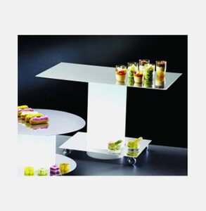 Presentoir buffet lumineux 2 col Fe
