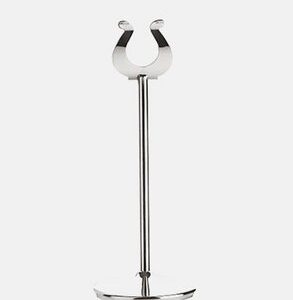 10353 Porte numéro de table inox 45 cm