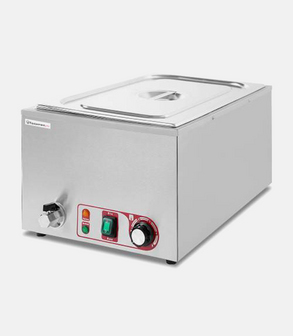 Bain Marie avec vidange et robinet
