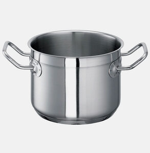 Sautoir inox anses Ø 32 cm H 11 cm