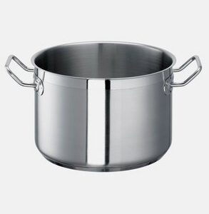 Sautoir inox anses Ø 24 cm H 8 cm