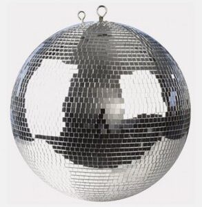 Boule à facettes Ø 30 cm + moteur 2