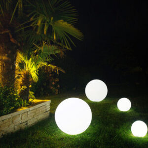BOULELED40 Boule luminueuse LED IP68 Ø 40 cm