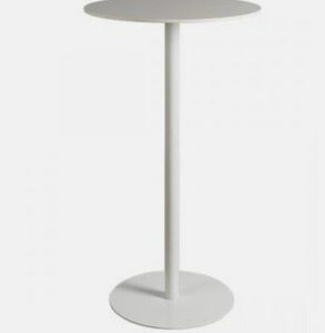 Table mange-debout pied droit Ø 60