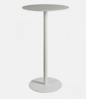 Table mange-debout pied droit Ø 60