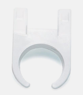 Clip assiette plastique