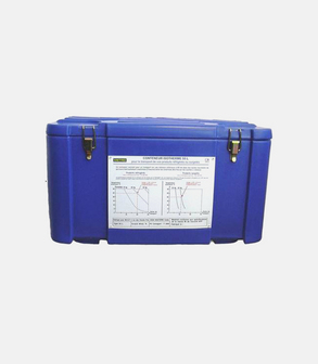 Conteneur isotherme bleu 55 litres