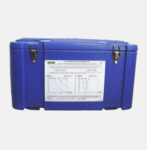CONTISO85 Conteneur isotherme bleu 85 litres