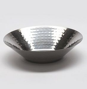 Corbeille à pain inox ronde Marty