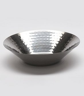 Corbeille à pain inox ronde Marty