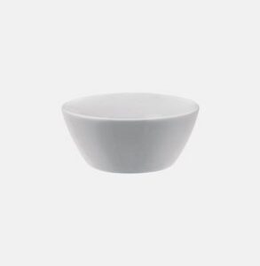 COUPELLE ARA BL Mini coupelle porcelaine Ara blanc