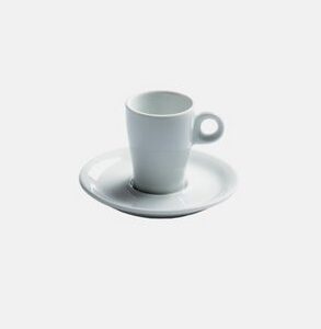 Tasse et sous tasse à café fluto 8