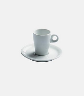 Tasse et sous tasse à café fluto 8