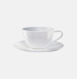 Tasse et sous tasse à déjeuner Home
