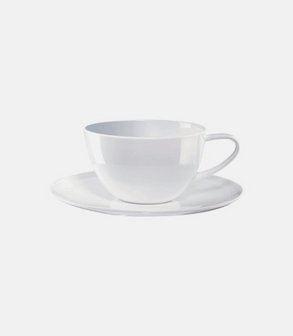 Tasse et sous tasse à déjeuner Home