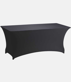 Housse de table cover noire 80 x 18
