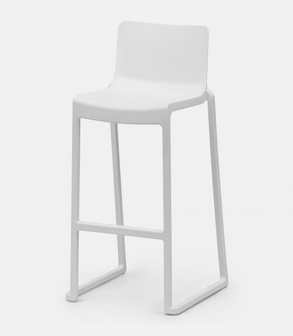 Chaise haute Kasar blanc polypropyl