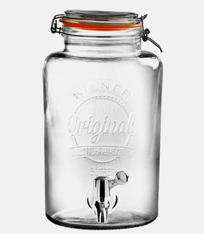 KILNER FONT8 Jarre à jus de fruit 8 litres