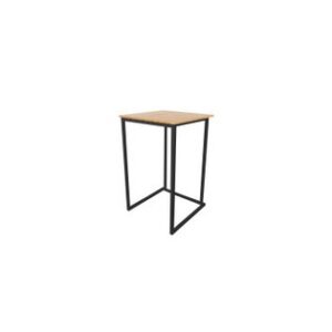 KUBO MD NR BOIS Table mange-debout Kubo noir platea