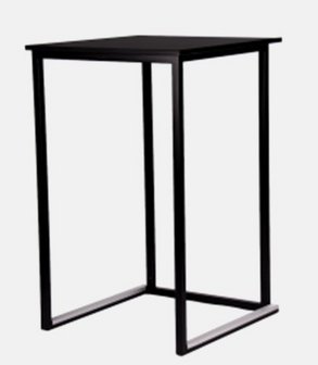 KUBO MD NR NR Table mange-debout Kubo noir platea