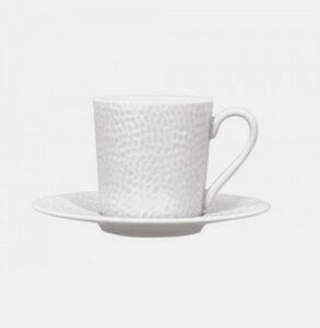 MARCAF Tasse et sous tasse à café martelé