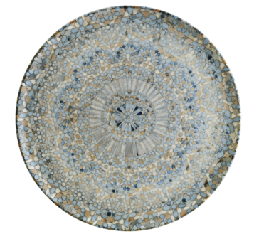 Assiette de présentation porcelaine