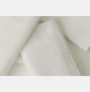 NAPCO2140F Nappe coton blanc 210 x 400 cm moti