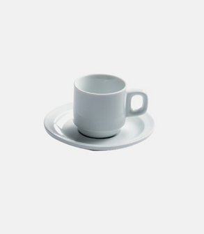 Tasse et sous tasse à café Oslo 9 c