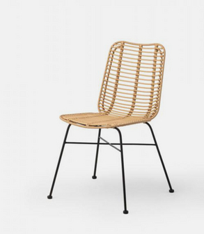 Chaise Palm Rotin