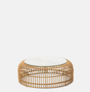 Table basse Palm Rotin XL + plateau