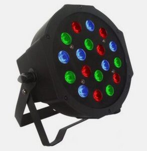 Projecteur LED RGB 18 x 3 W PAR SLI